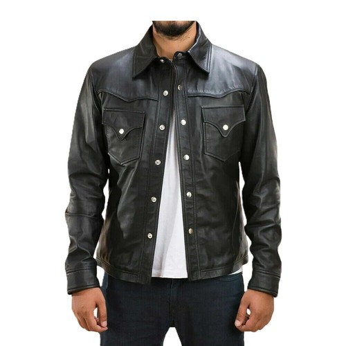 Chemise homme 100 cuir - chemise,