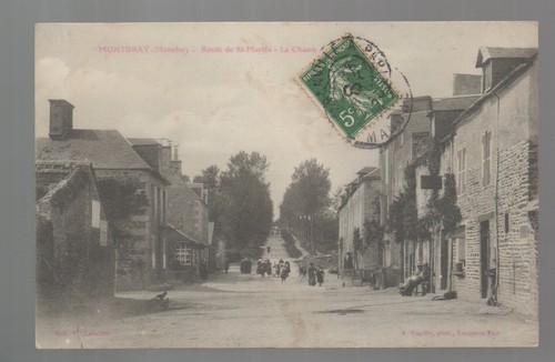 Carte postale manche - carte,
